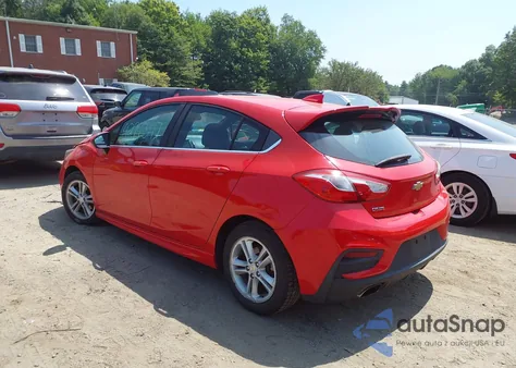 2017 Chevrolet Cruze Lt Auto из США, поврежденный, VIN 3G1BE6SM8HS512504